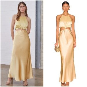 BEC & BRIDGE Carrie Maxi Dress - Yellow